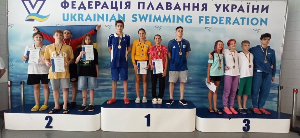 Кам'янська плавчиня стала чемпіонкою України