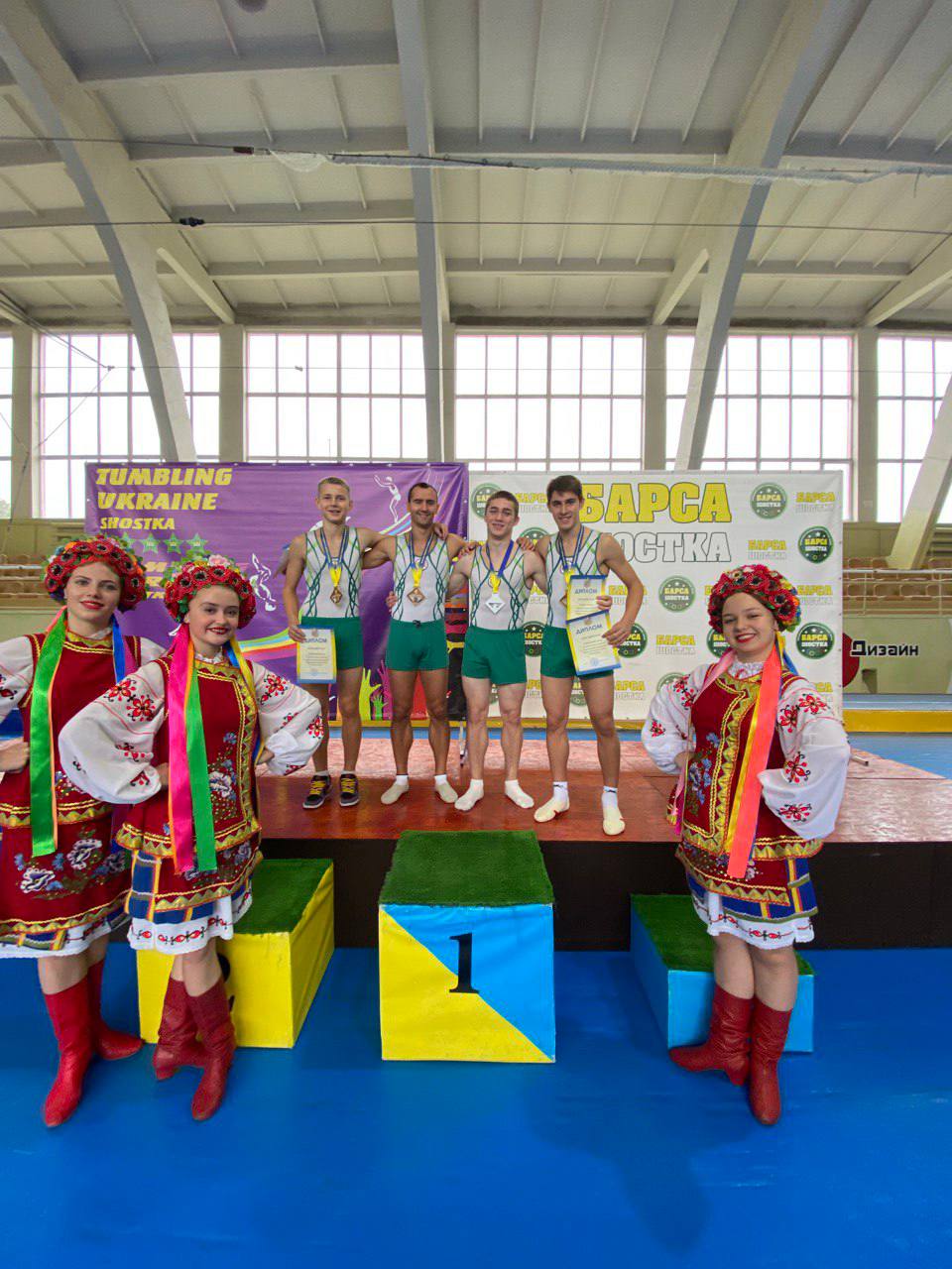 Кам’янські акробати – призери чемпіонату України
