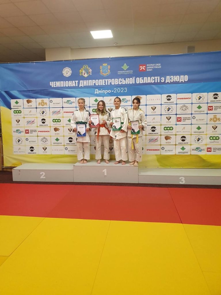 Каменчане отличились на чемпионате Днепропетровской области по дзюдо