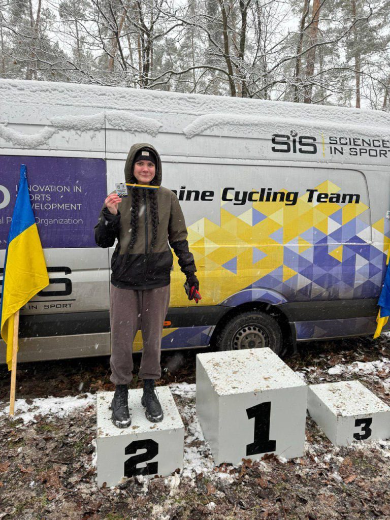Кам'янчанка Катерина Танцура стала срібною призеркою чемпіонату України з велоспорту