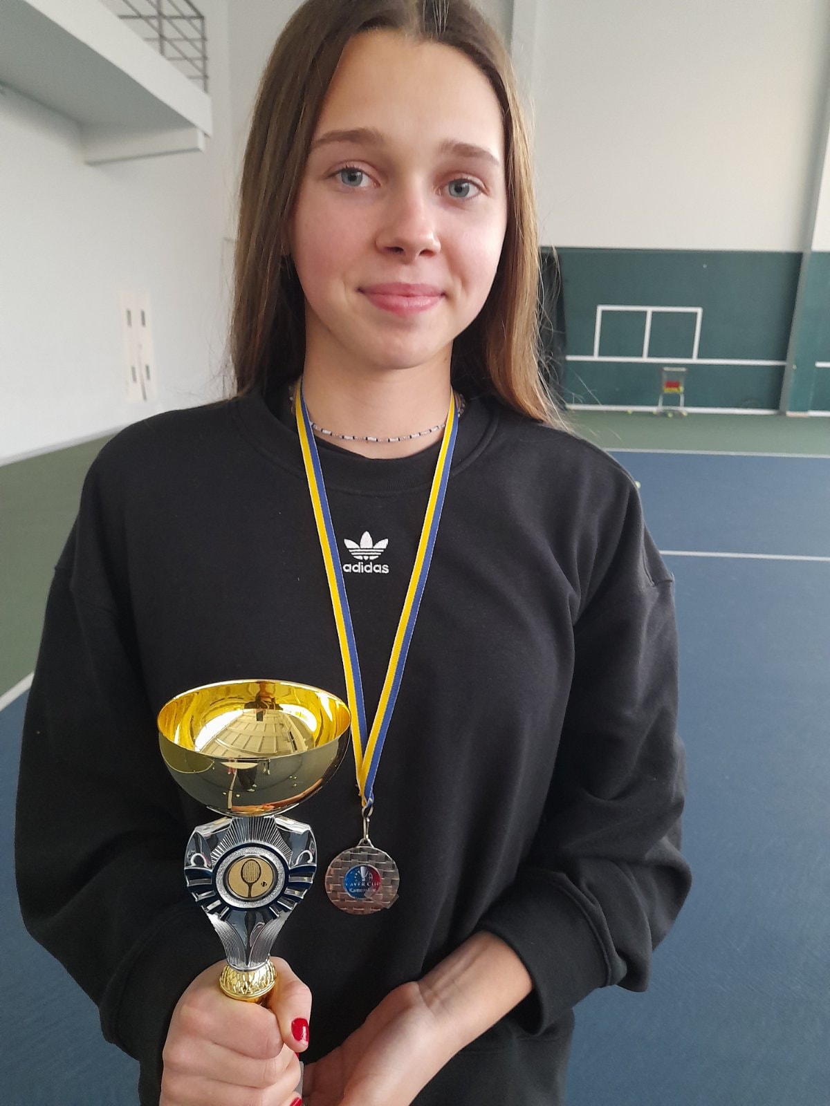 Кам'янська тенісистка Анастасія Архипова - бронзова призерка "Tennispark CUP U 14"