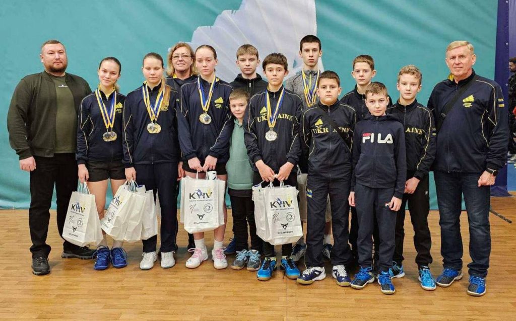 Дніпровські бадмінтоністи вибороли 8 золотих медалей на чемпіонаті України