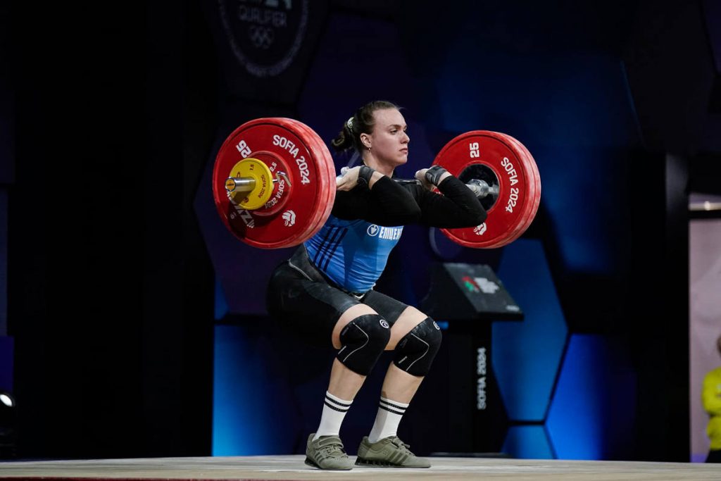 Важкоатлетка Анастасія Манєвська здобула дві медалі чемпіонату Європи