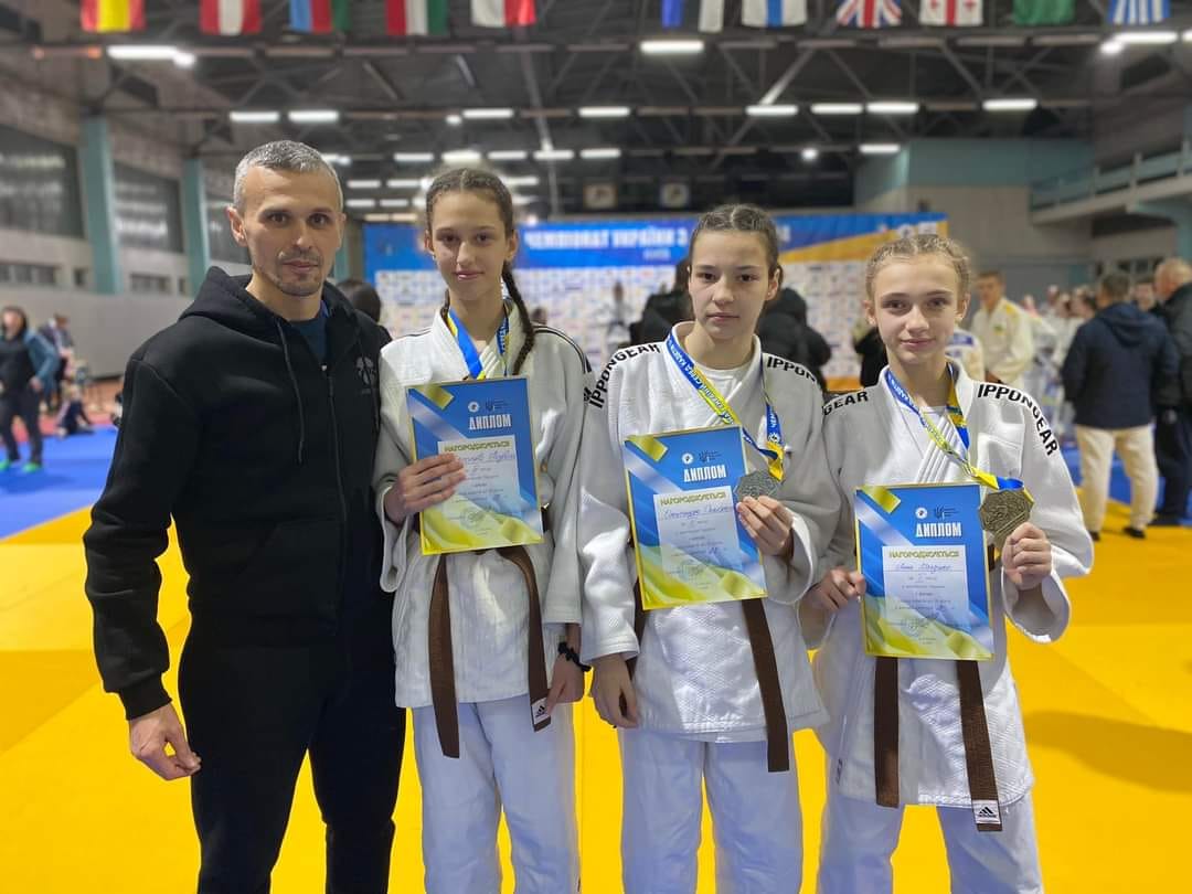 Команда Дніпропетровщини - бронзовий призер чемпіонату України з дзюдо