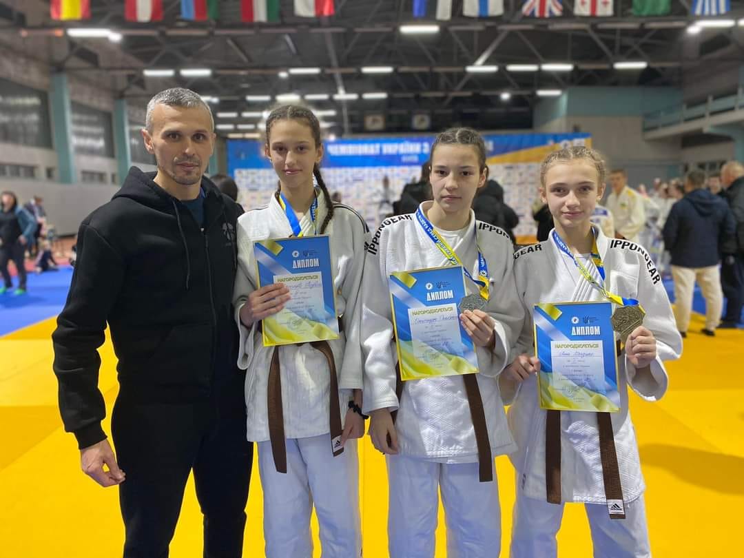 Команда Днепропетровщины – бронзовый призер чемпионата Украины по дзюдо