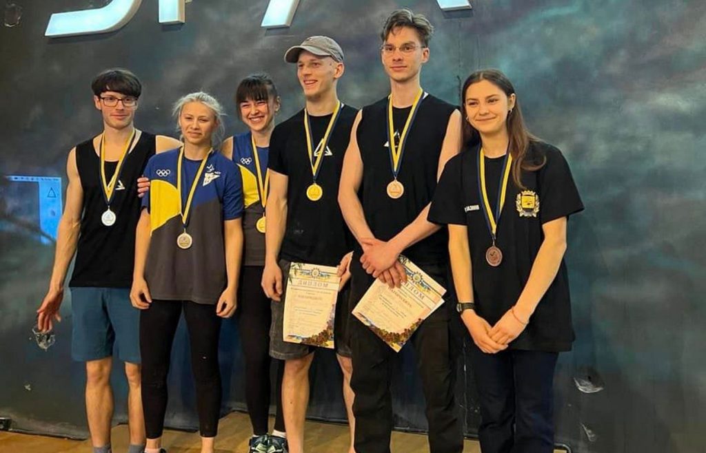 Дніпровські спортсмени здобули 5 медалей на чемпіонаті України зі скелелазіння