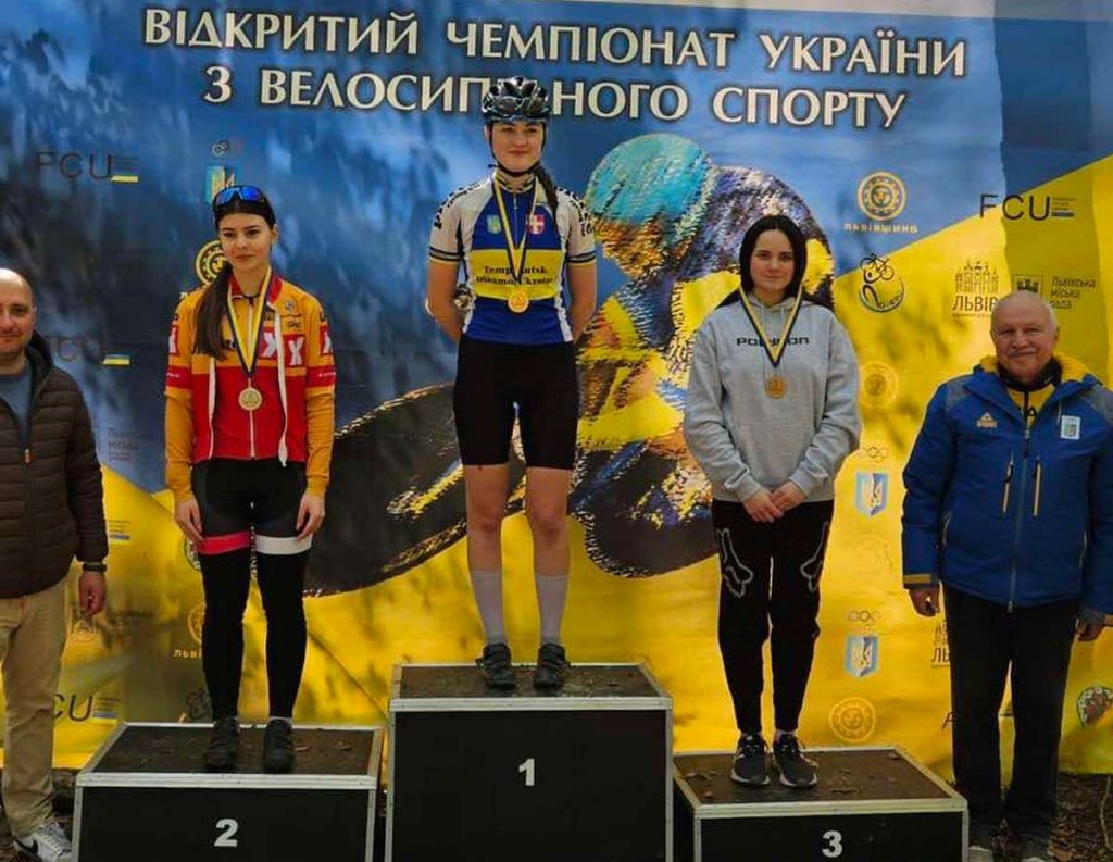 Кам'янчанка посіла третє місце на чемпіонаті України з велосипедного спорту