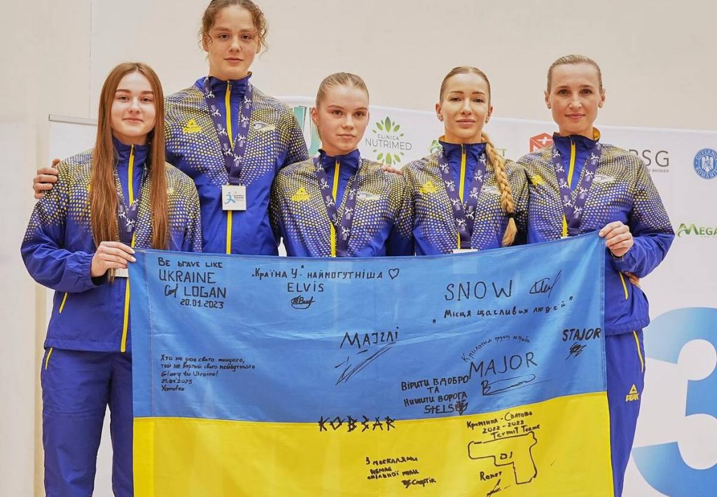 Жіноча збірна України зі сквошу - віцечемпіонка командного чемпіонату Європи