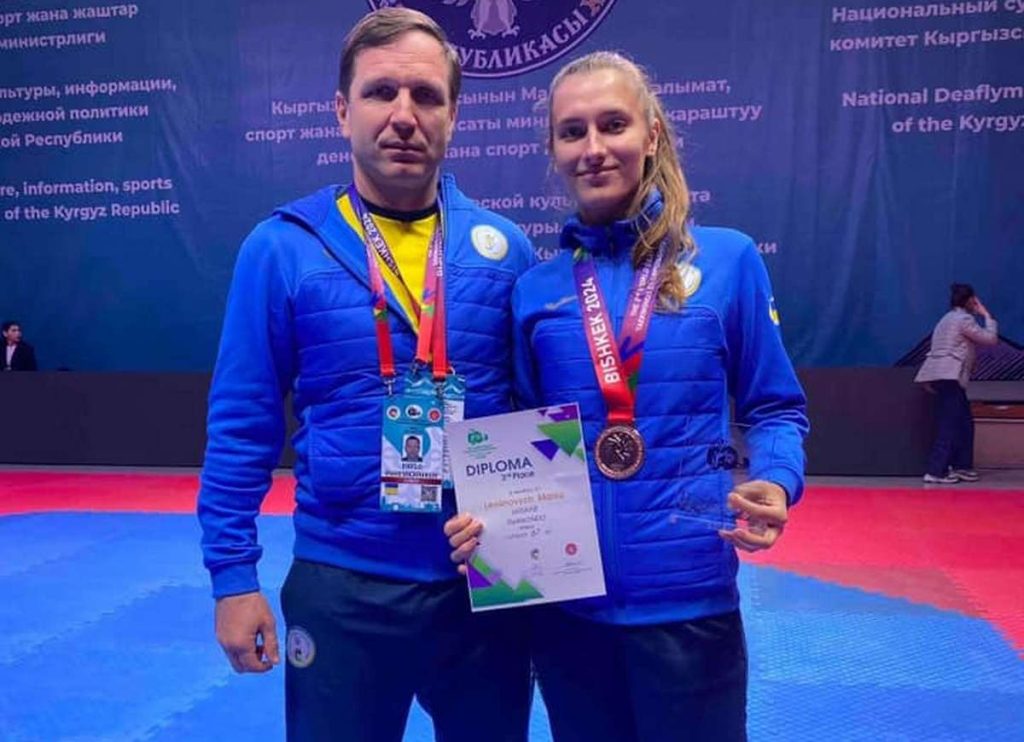 Дніпрянка стала призеркою чемпіонату світу з тхеквондо серед спортсменів з порушенням слуху