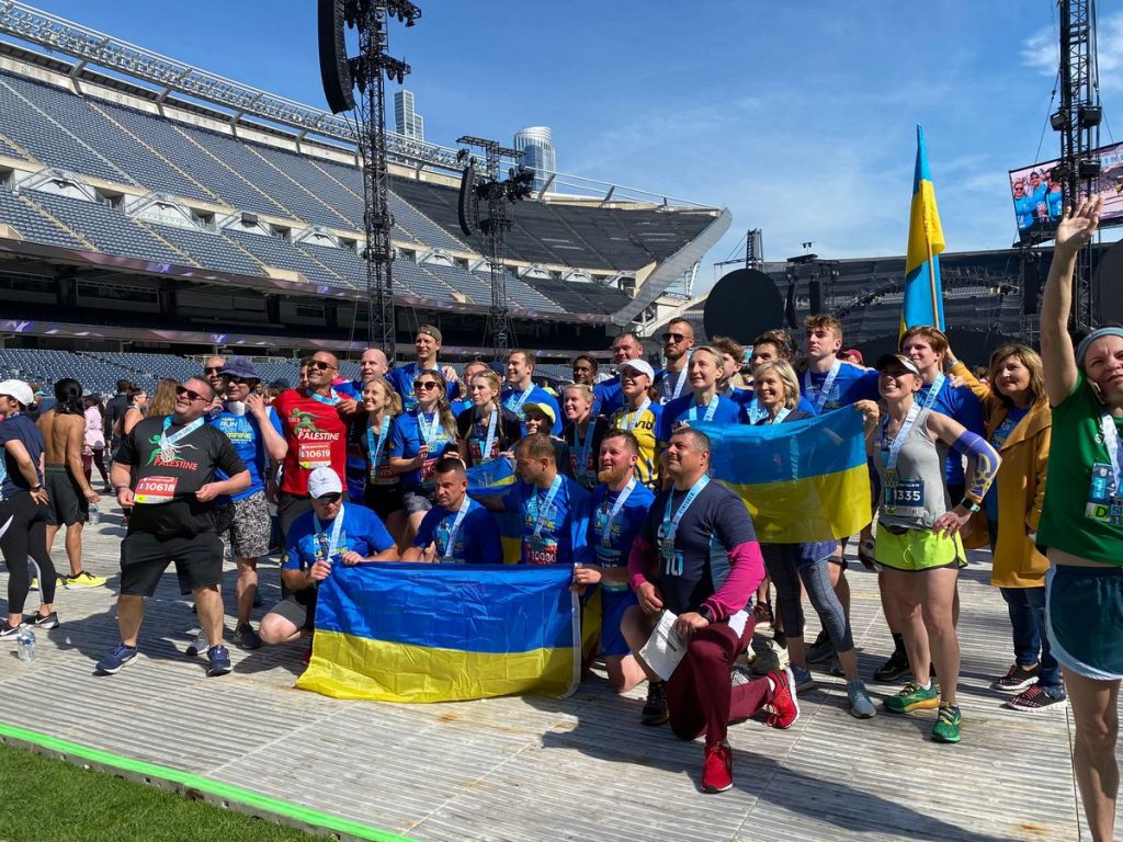 Українські військові стартують у забігу Soldier Field 10 в США