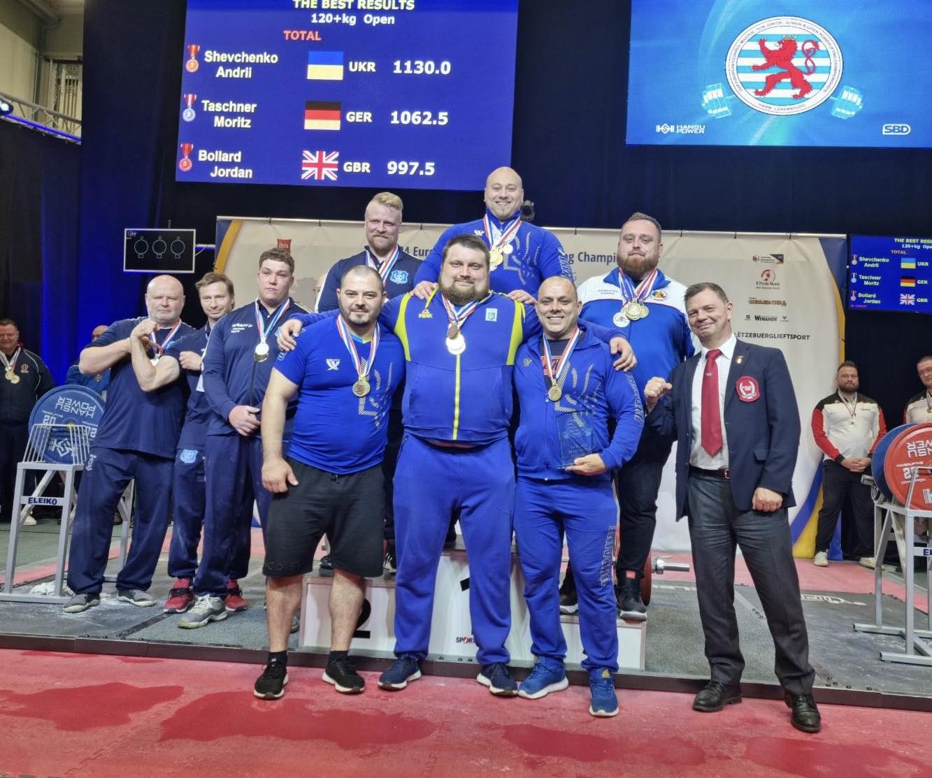 Збірна України перемогла на чемпіонаті Європи з пауерліфтингу