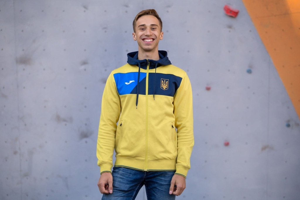 Украинский скалолаз Ярослав Ткач обновил рекорд Украины в скорости на Кубке Мира