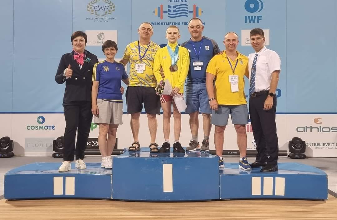 Українські важкоатлети виборюють нагороди чемпіонату Європи в Греції