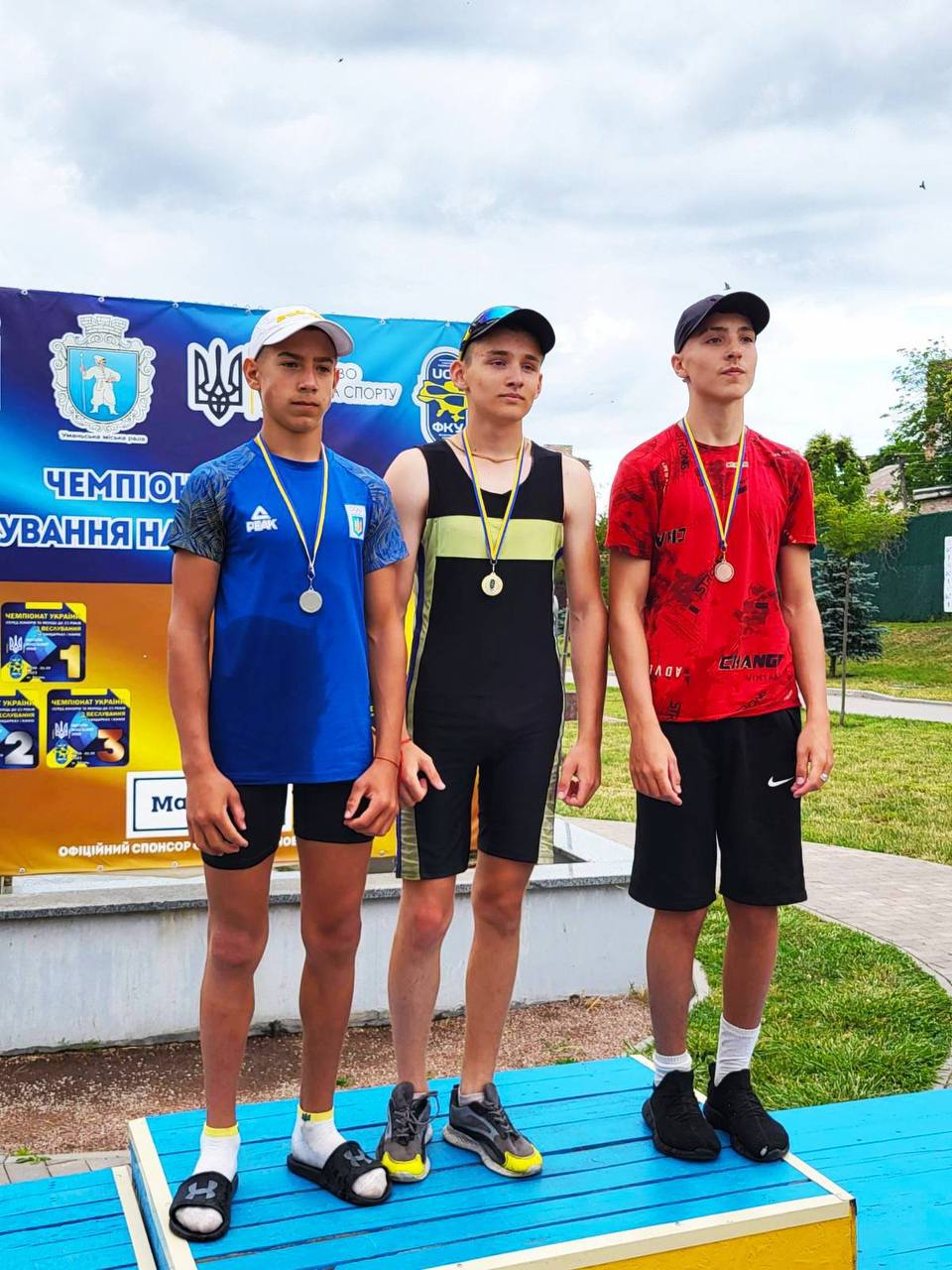 Кам'янські веслувальники - призери командного Чемпіонату України