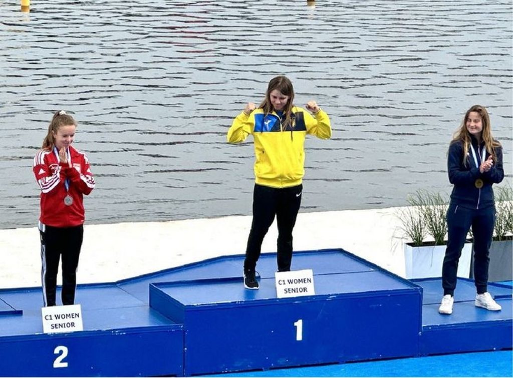 Українська веслувальниця перемогла на чемпіонаті Європи в Польщі