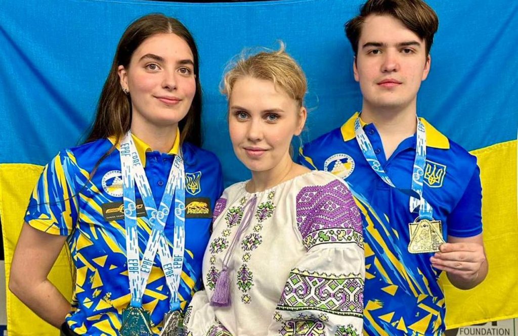 Українці здобули три медалі на чемпіонаті Європи з більярдного спорту