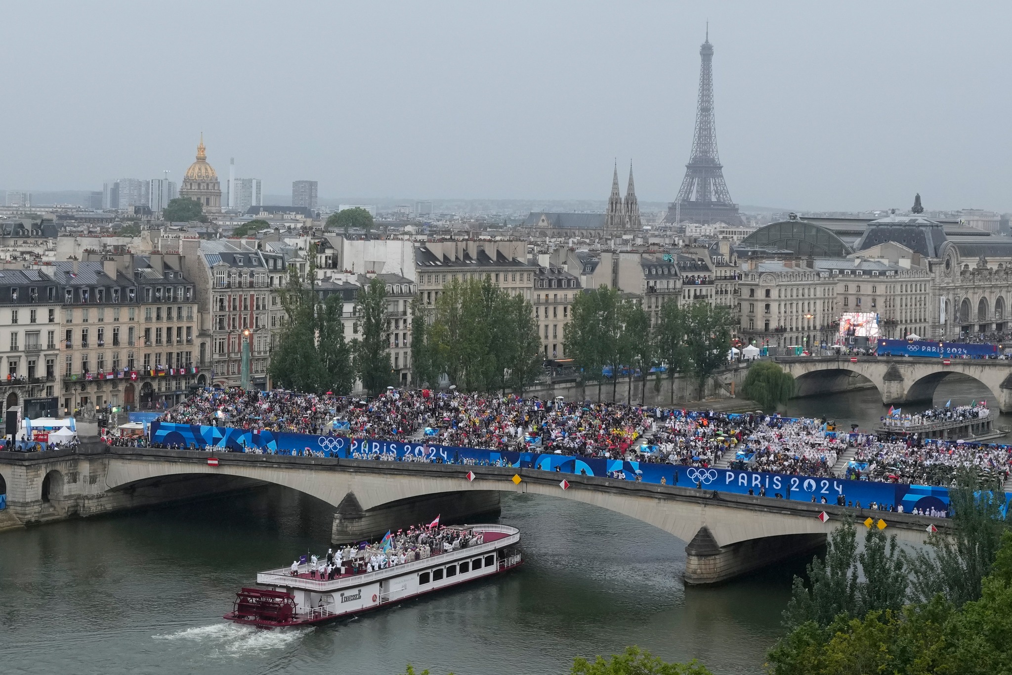 У Парижі відбулася церемонія відкриття Олімпійських ігор-2024