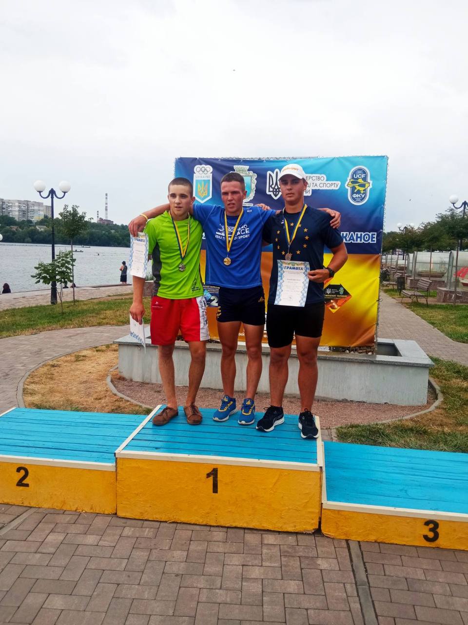 Кам'янські веслувальники - призери чемпіонату України в Умані