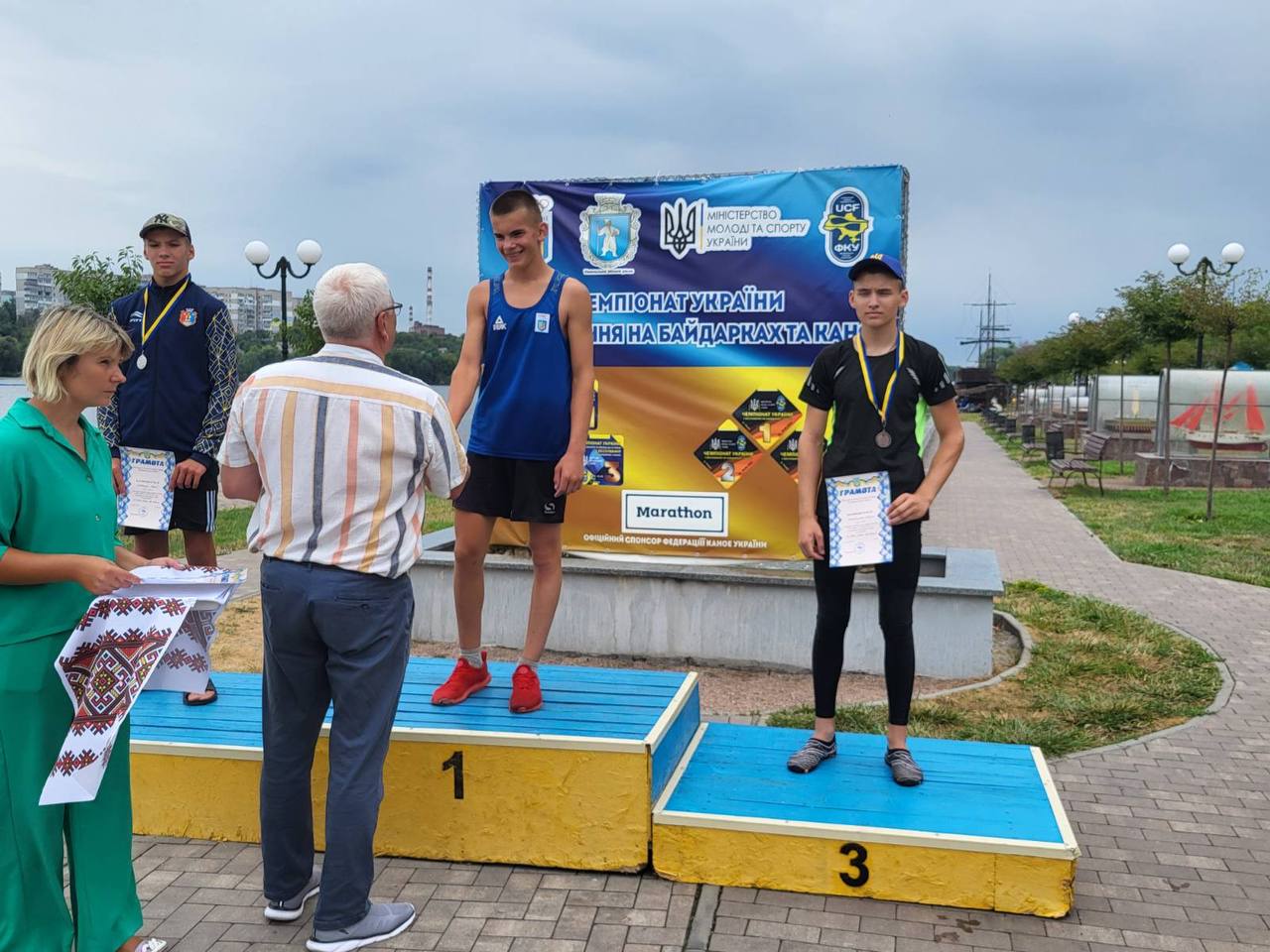 Кам'янські веслувальники - призери чемпіонату України в Умані