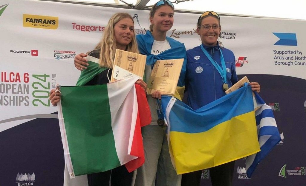 Українська яхтсменка стала чемпіонкою Європи з вітрильного спорту