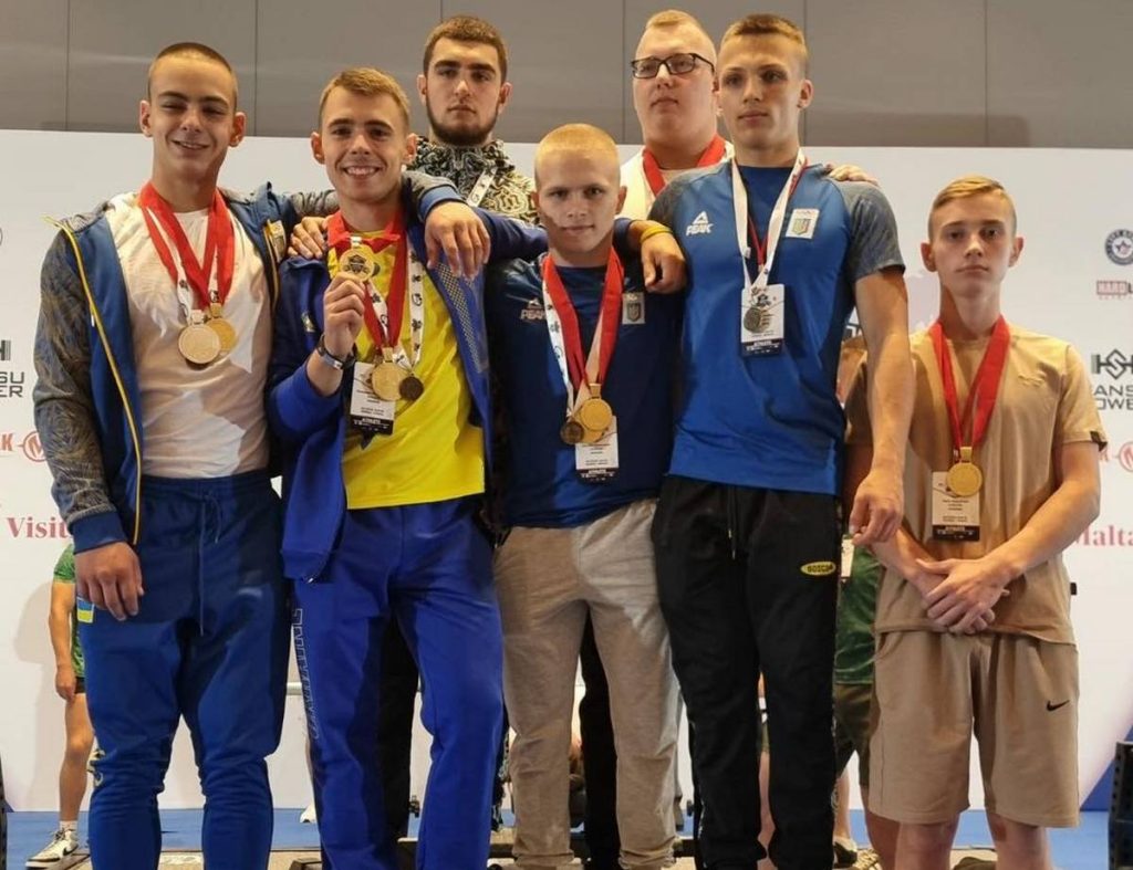 Українські пауерліфтери вибороли 19 медалей чемпіонату Європи в Туреччині