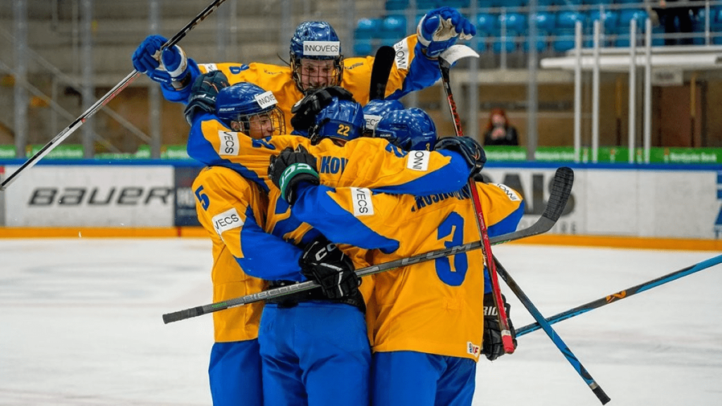 Сборная Украины U-17 по хоккею вышла в финал Třinec Open Cup