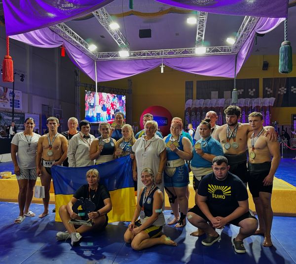 Українські сумоїсти вибороли 17 медалей на чемпіонаті світу в Польщі