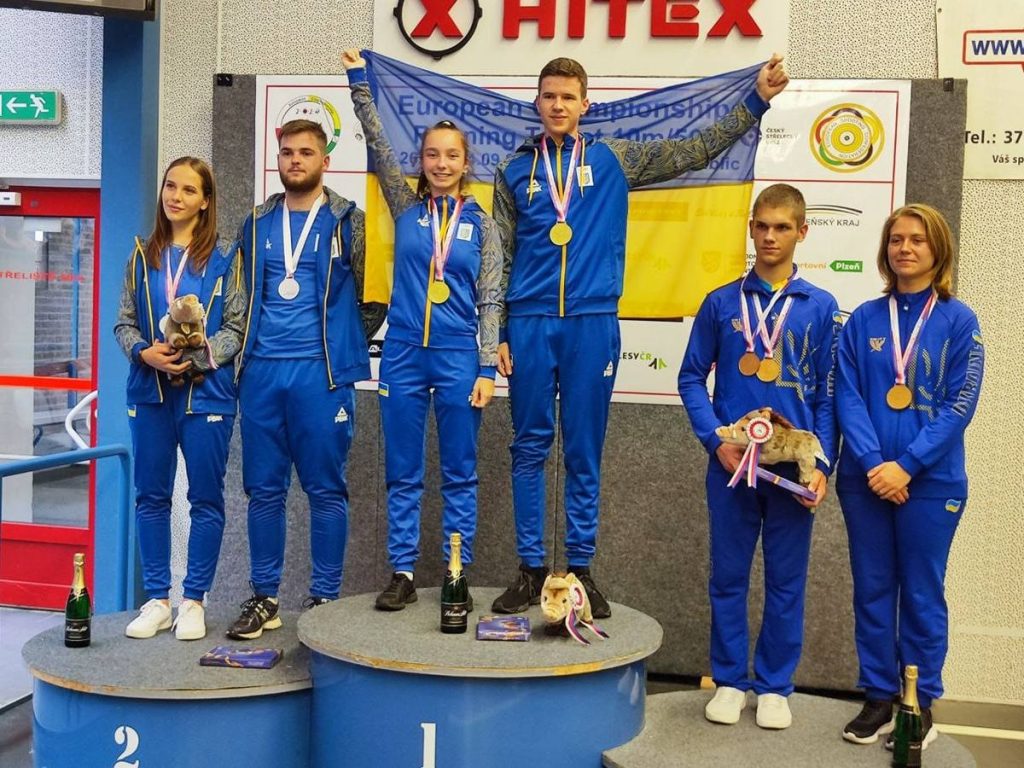 Спортсмени Дніпропетровщини завоювали 13 медалей на чемпіонаті Європи зі стрільби в Чехії