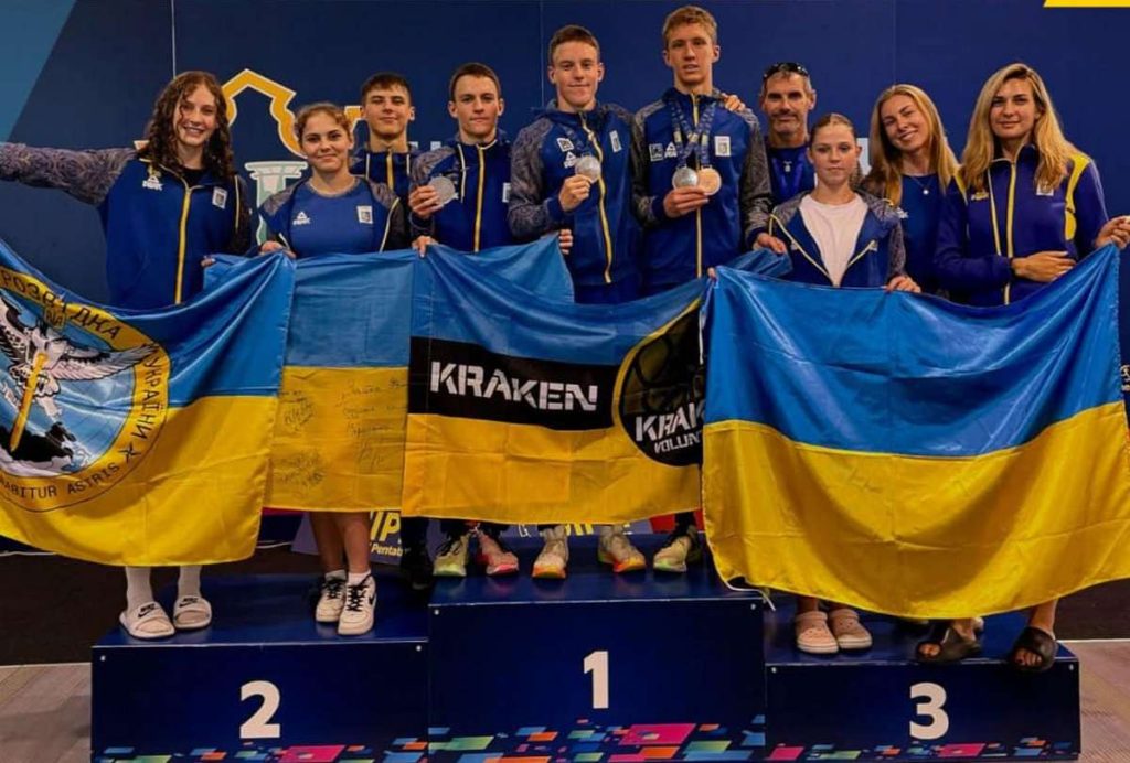 Українські п'ятиборці здобули нагороди чемпіонату світу серед юнаків