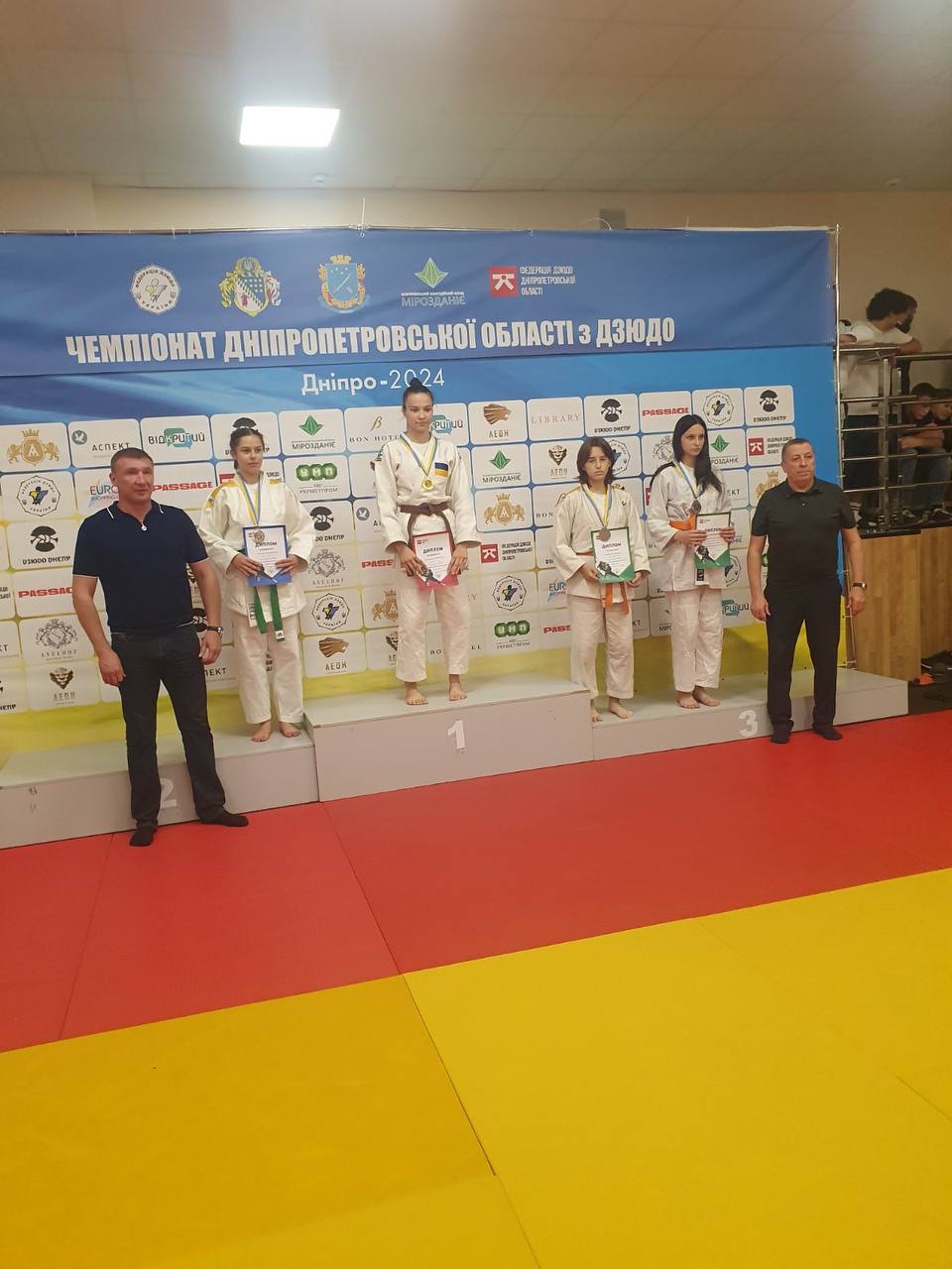 Спортсмени Кам'янського змагалися на чемпіонаті області з дзюдо