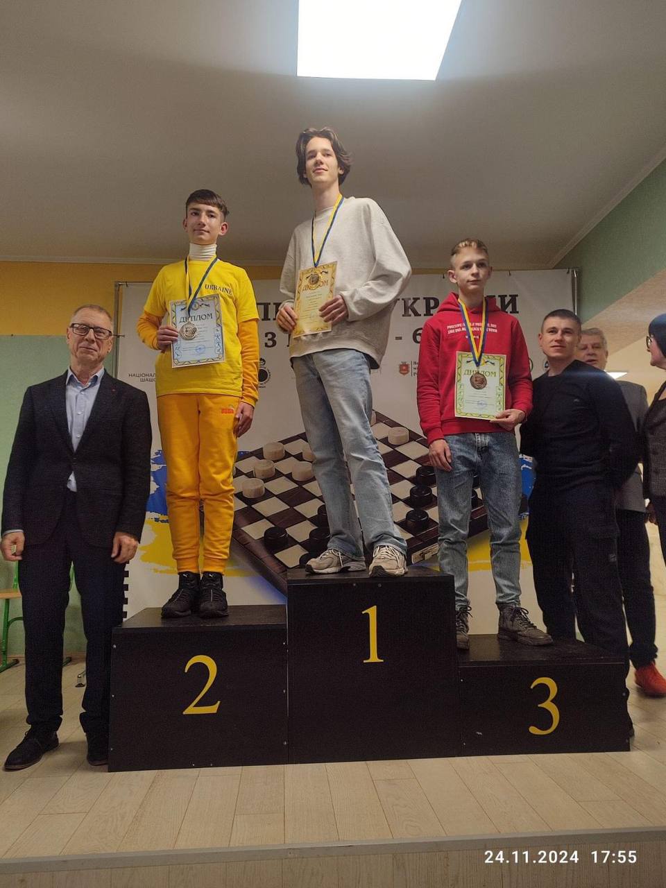 Шашкіст із Кам'янського здобув нагороди чемпіонату України