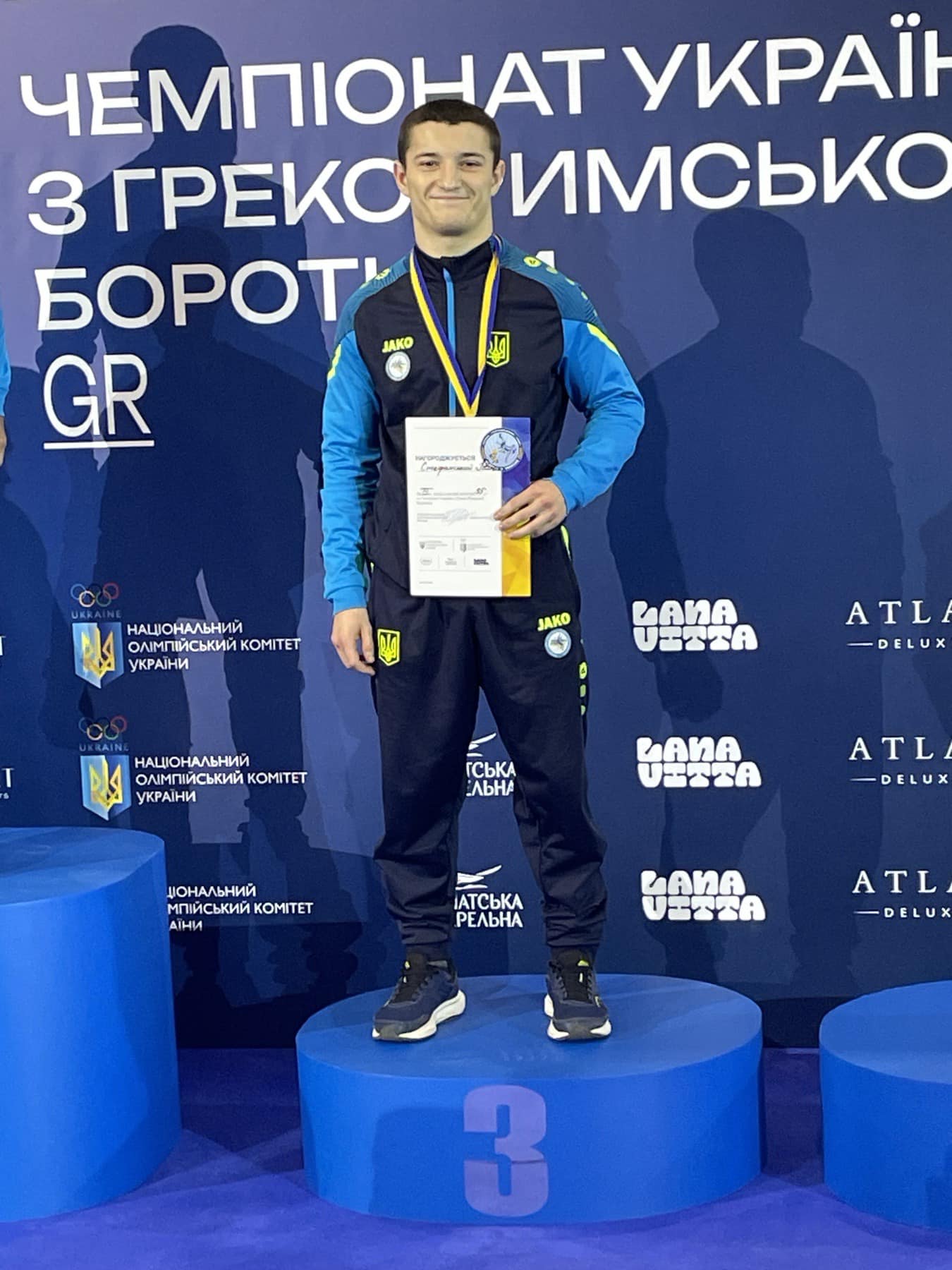 Кам'янський греко-римлян виборов "бронзу" чемпіонату України