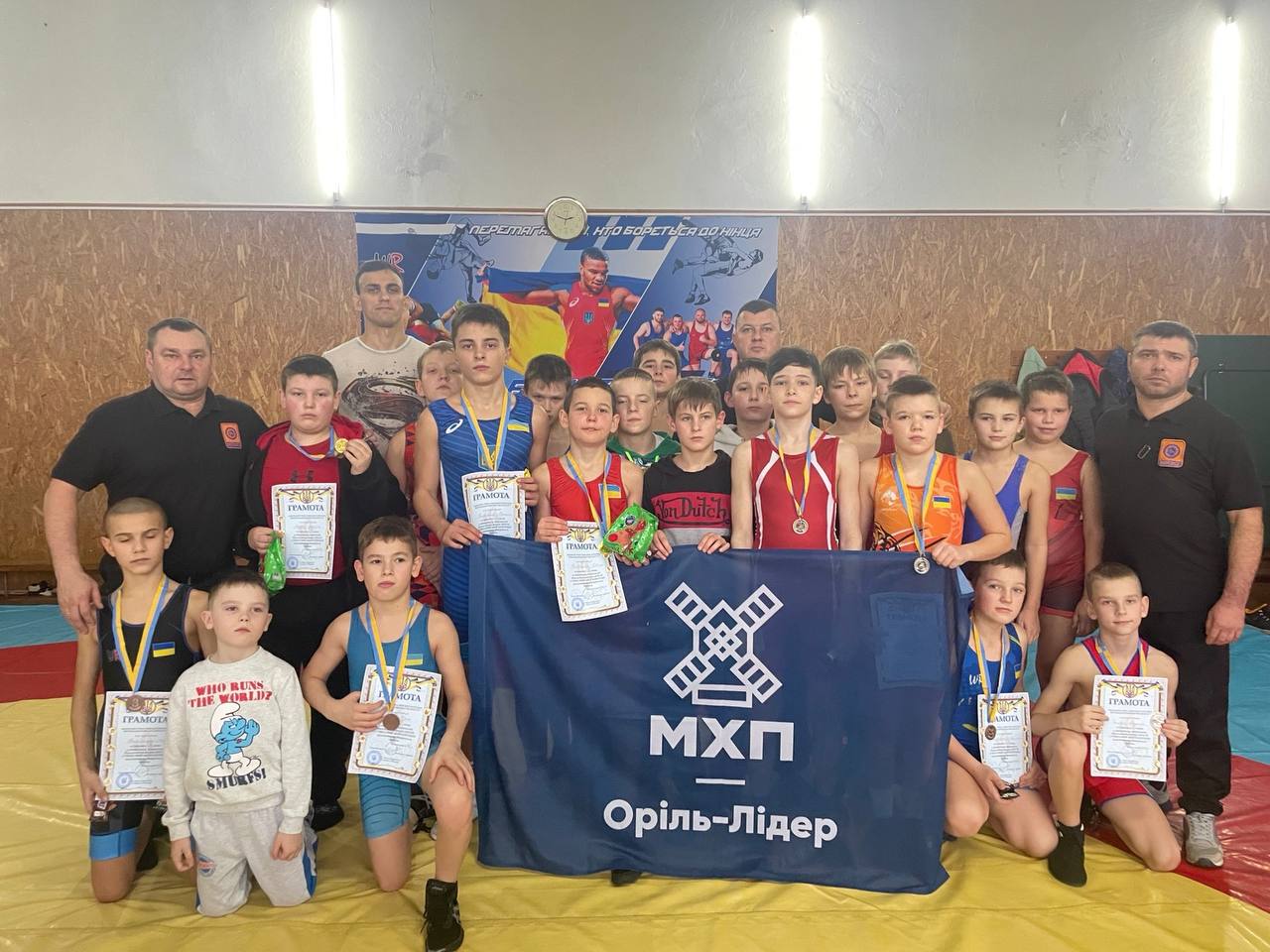 Греко-римляни Кам'янського - призери відкритого чемпіонату Верхньодніпровської ДЮСШ