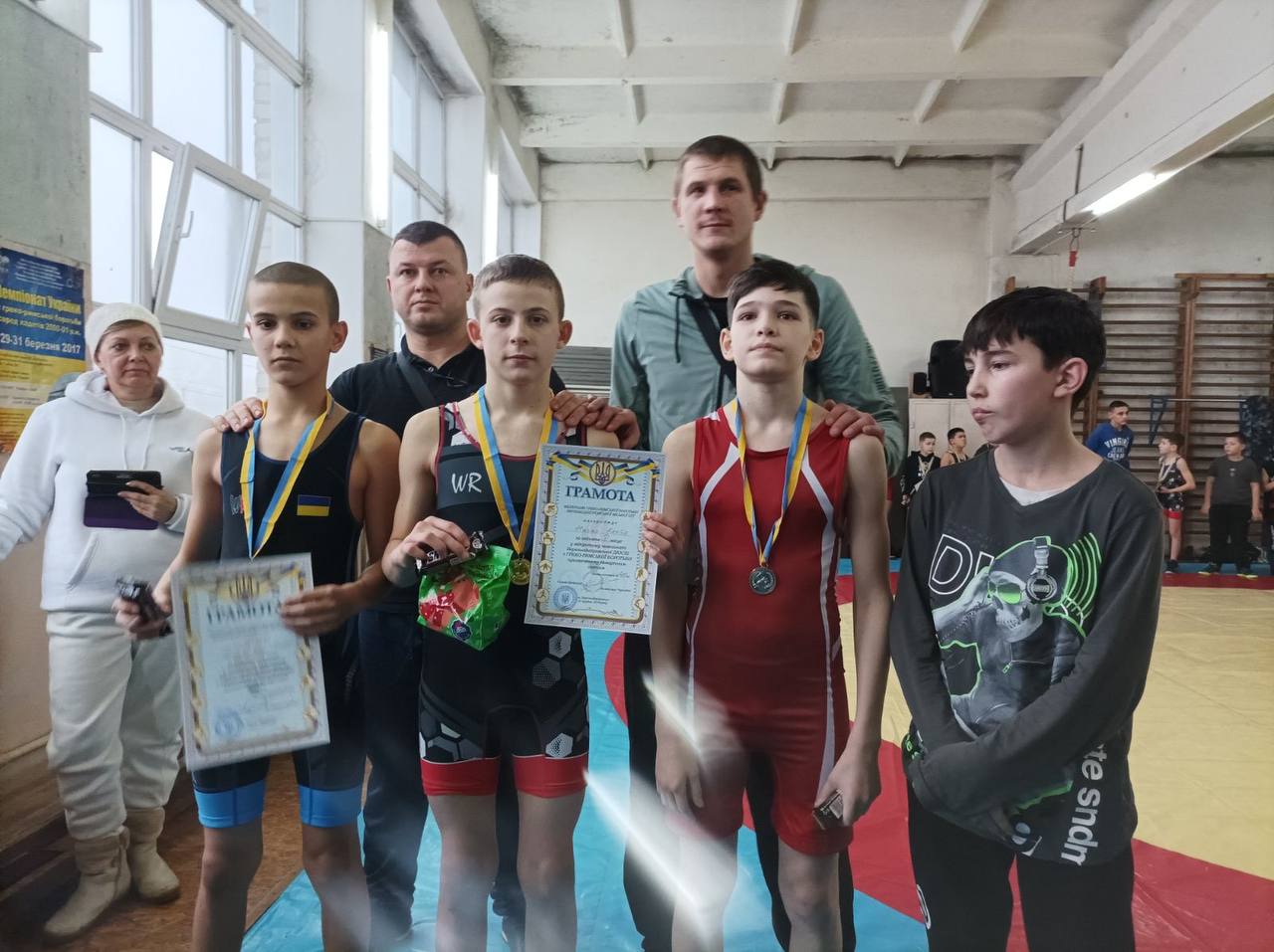 Греко-римляни Кам'янського - призери відкритого чемпіонату Верхньодніпровської ДЮСШ