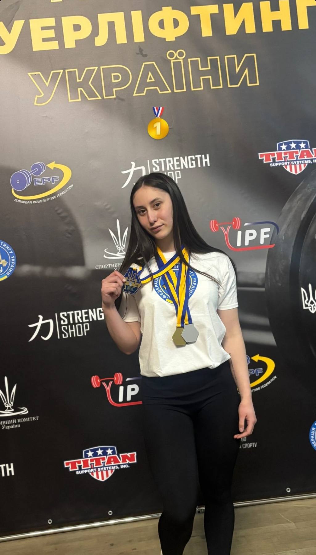 Кам'янські спортсменки - призерки чемпіонату України з пауерліфтингу