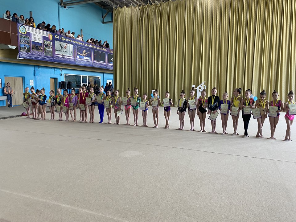 У Кам’янському відбувся чемпіонат міста з художньої гімнастики