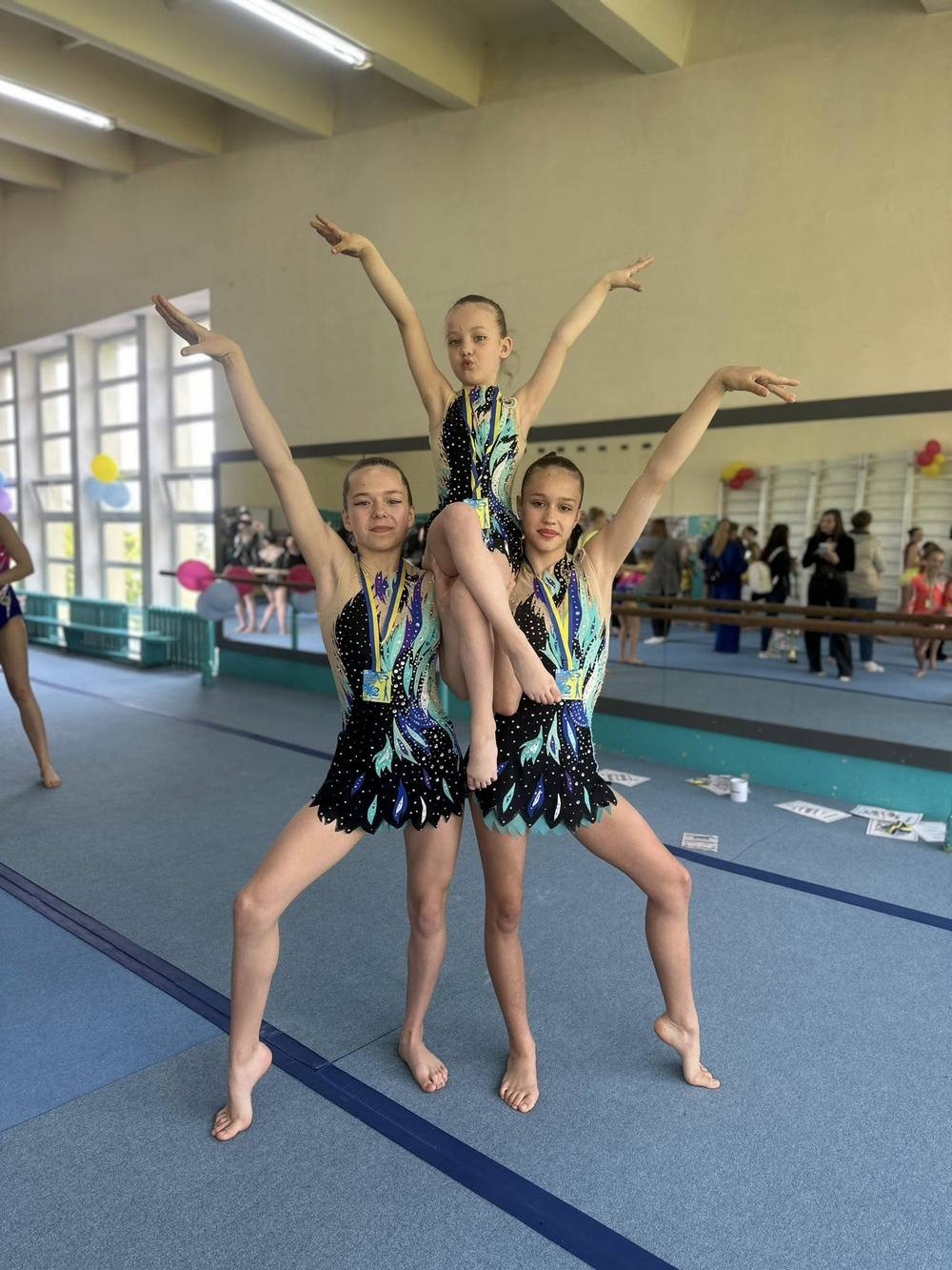 Кам'янські акробати вибороли нагороди відкритого чемпіонату Луцька