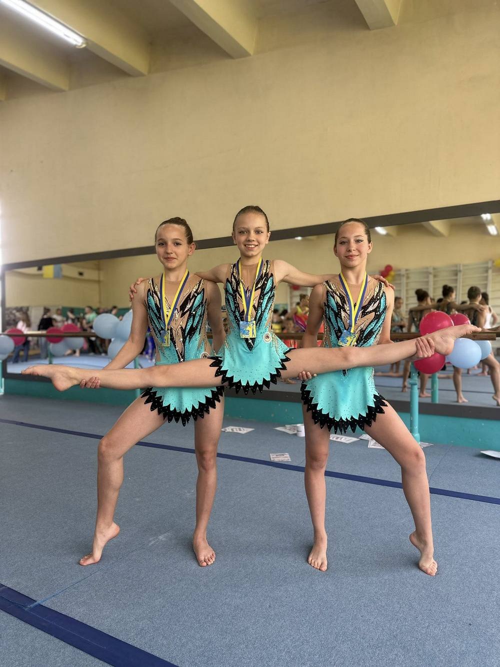 Кам'янські акробати вибороли нагороди відкритого чемпіонату Луцька