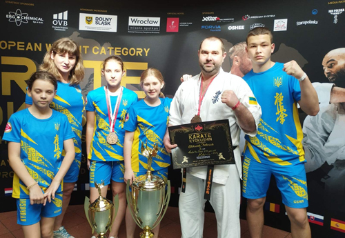 Каменские каратисты завоевали «бронзу» Кубка Европы