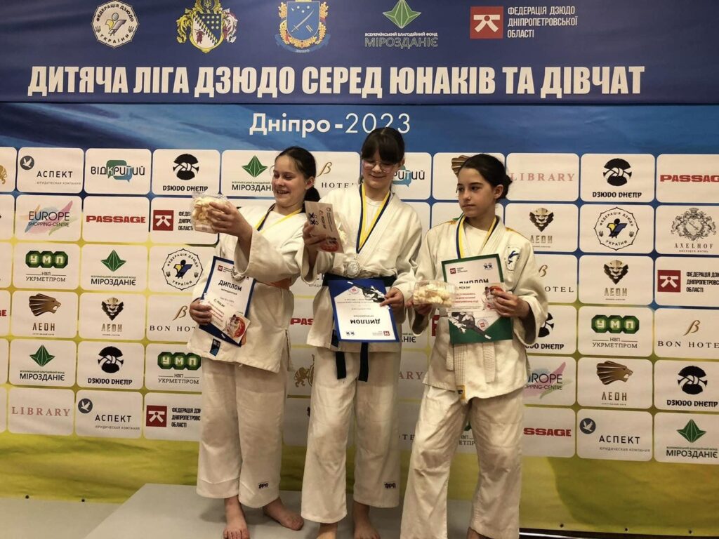 Дзюдоисты Каменского стали призерами «Детской лиги»