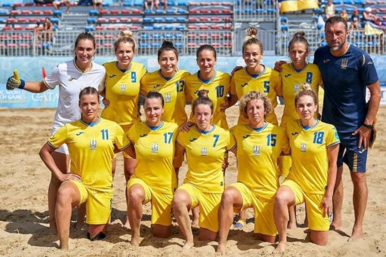 Женская сборная Украины по пляжному футболу стартует на Евролиге: расписание матчей