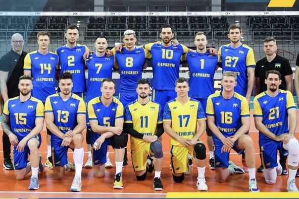 Чоловіча національна збірна з волейболу двічі перемогла на Золотій Євролізі