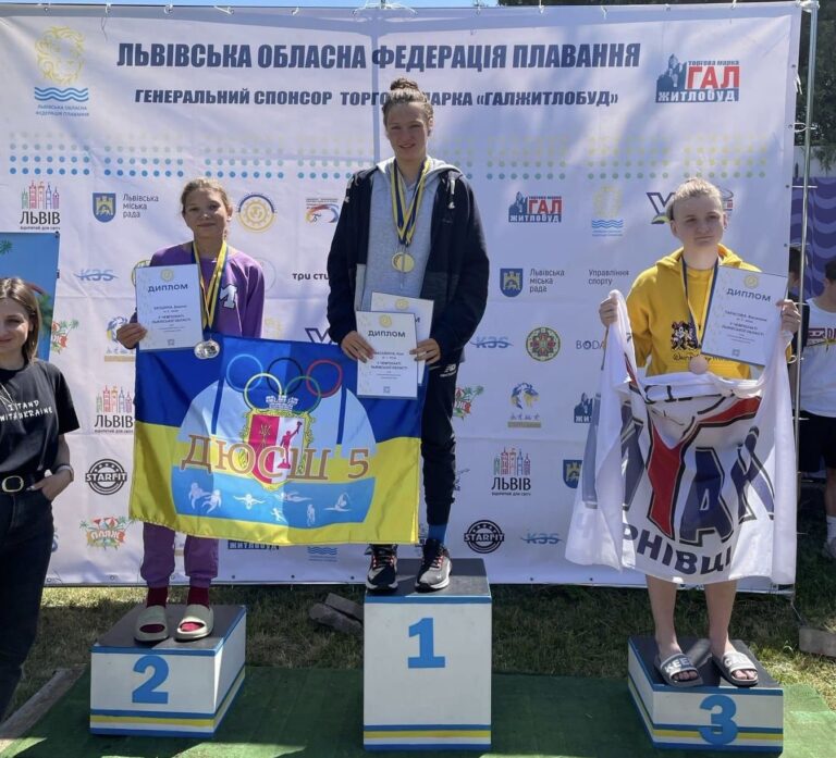 Кам’янські плавці здобули 11 медалей у Львові