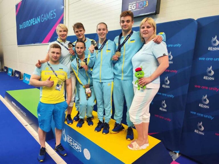 Збірна України виборола шість медалей Європейських ігор