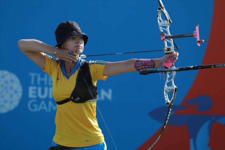 Українські лучники вибороли “срібло” на Європейських іграх-2023