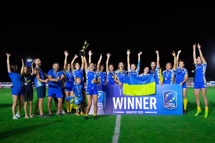 Мужская и женская сборные Украины по регби-7 стали чемпионами Европы 1 регбі