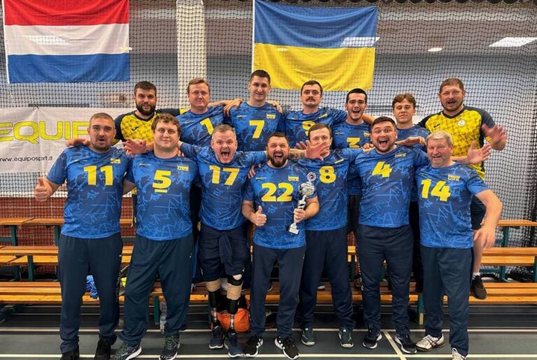Українські волейболісти-паралімпійці тріумфально виступили на міжнародному турнірі