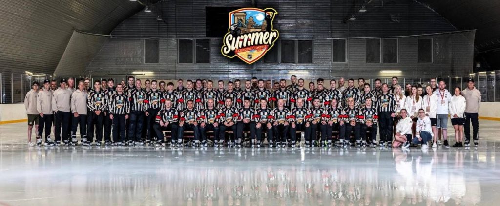 Українські арбітри взяли участь у хокейному кемпі в Угорщині