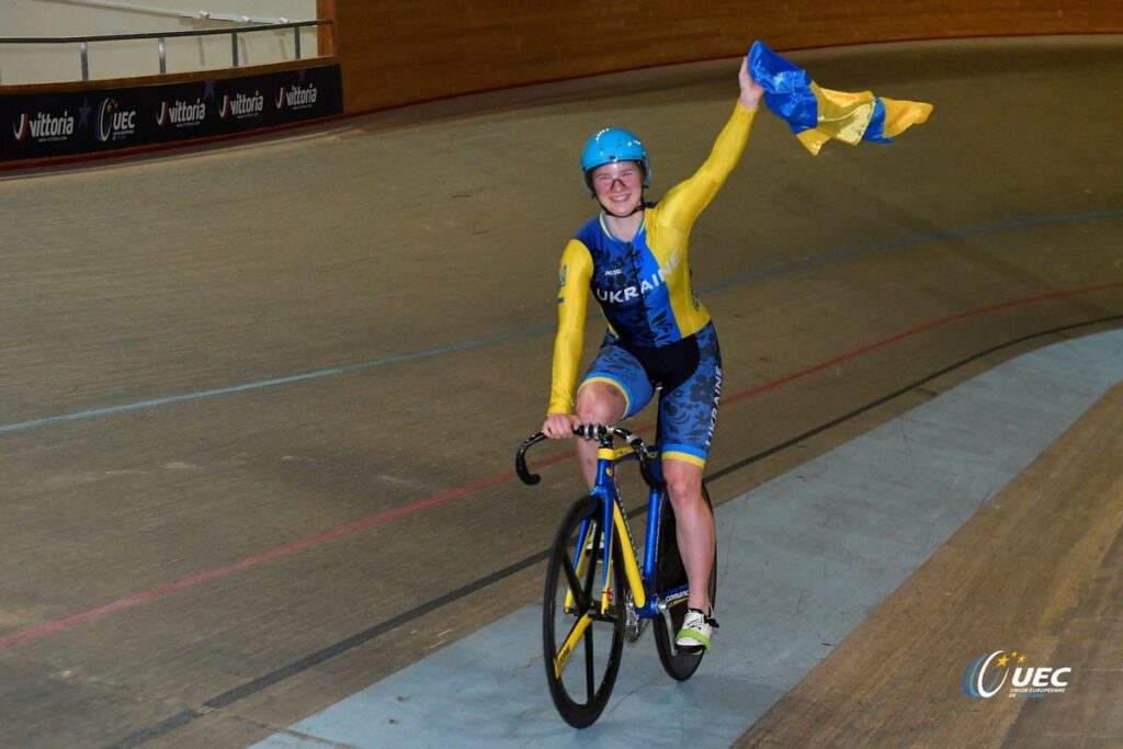 Українка виборола “золото” чемпіонату Європи з велотреку