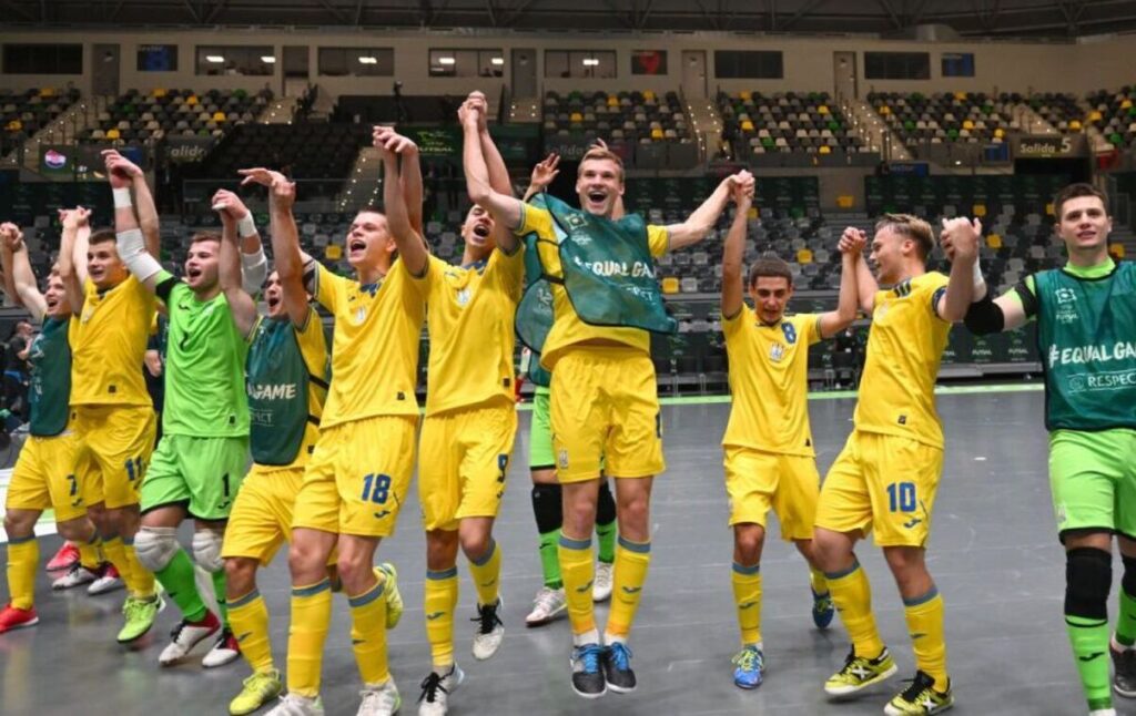 Юношеская сборная Украины по футзалу одолела текущих чемпионов Европы